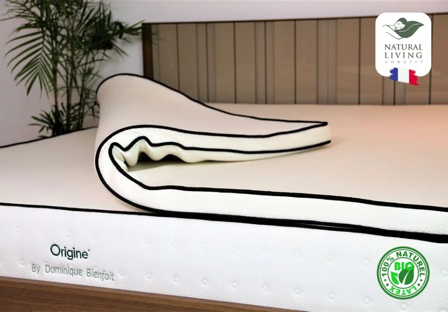 Natural 100% Latex Mattress Topper (King Size)
