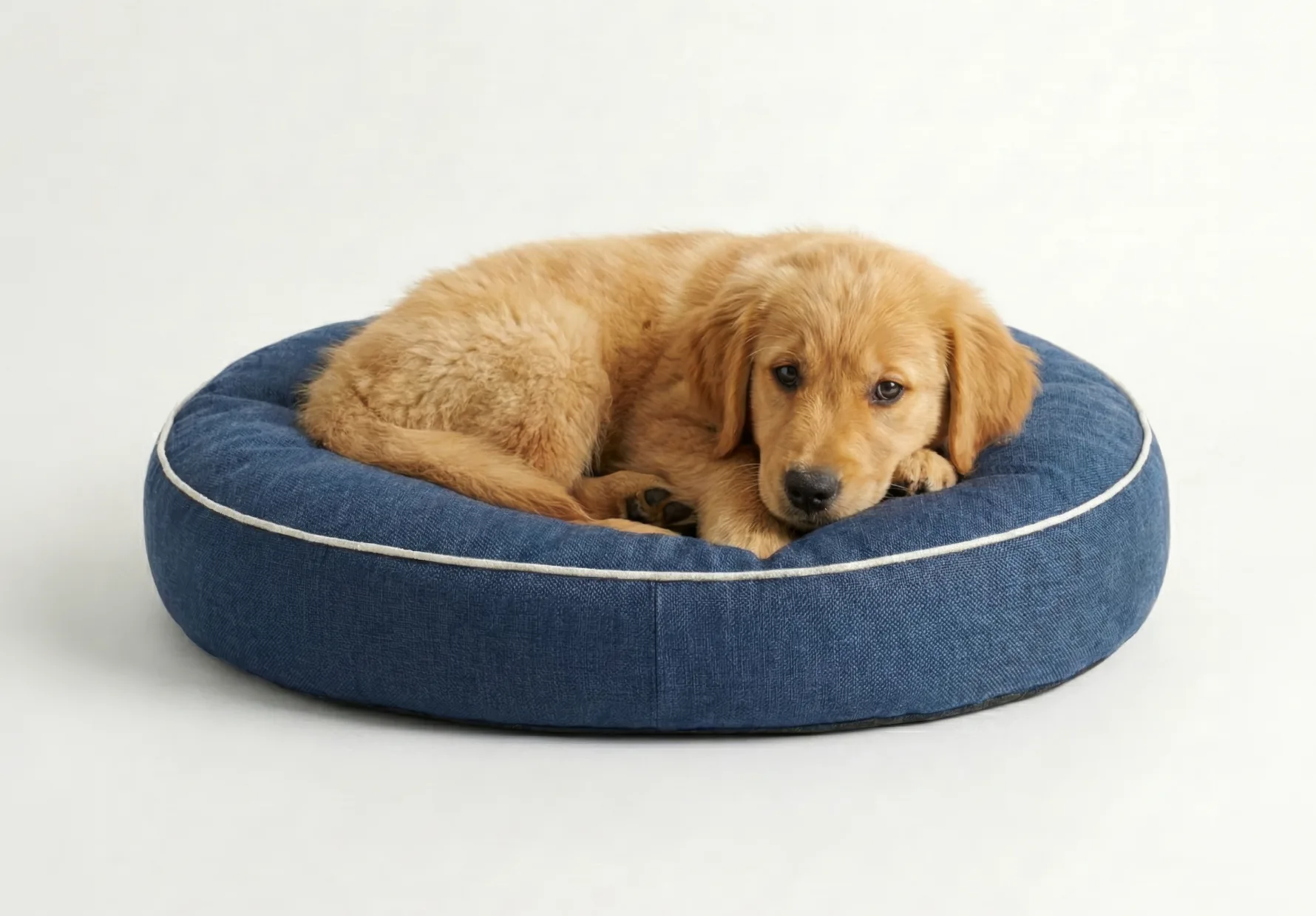 Coussin rond pour chien - Image 3